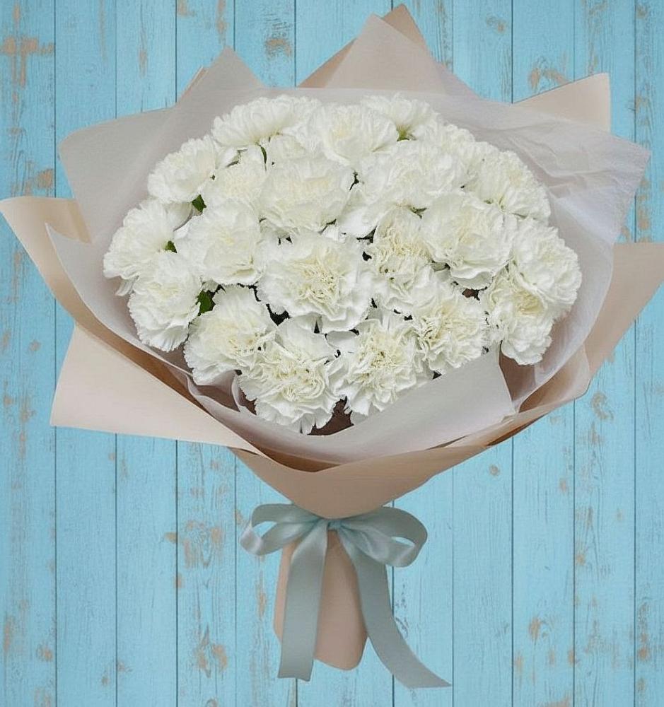 Букет цветов из: Гвоздики в Вешкайме