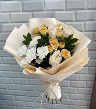 Букет цветов из:  Розы и Хризантемы в Вешкайме