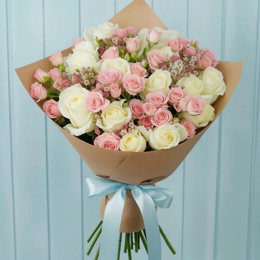 Букет цветов из: Розы в Вешкайме