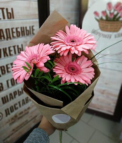 Букет цветов из: Герберы в Вешкайме