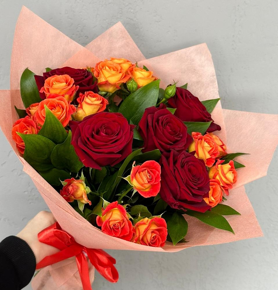 Букет Любовь и восторг в Вешкайме