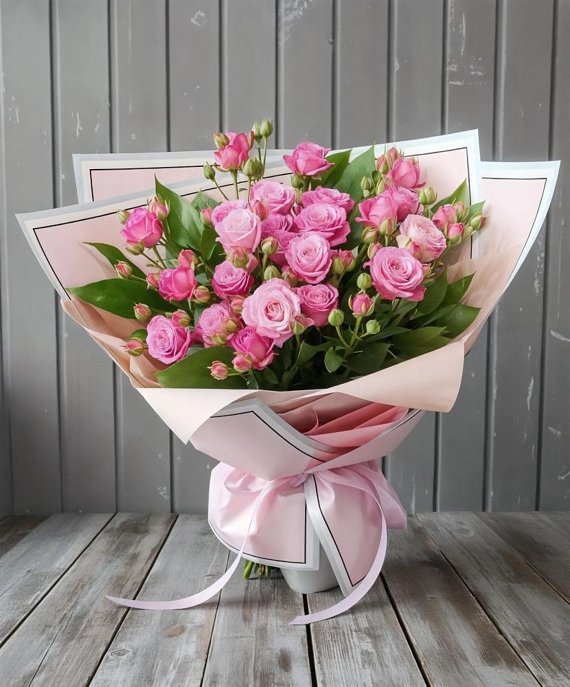 Букет Розовый кустик в Вешкайме