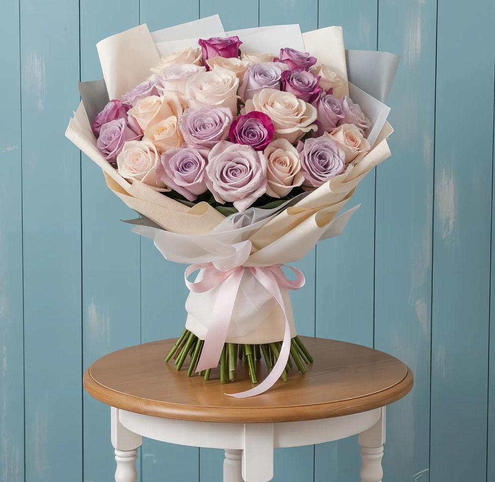 Букет цветов из: Розы в Вешкайме