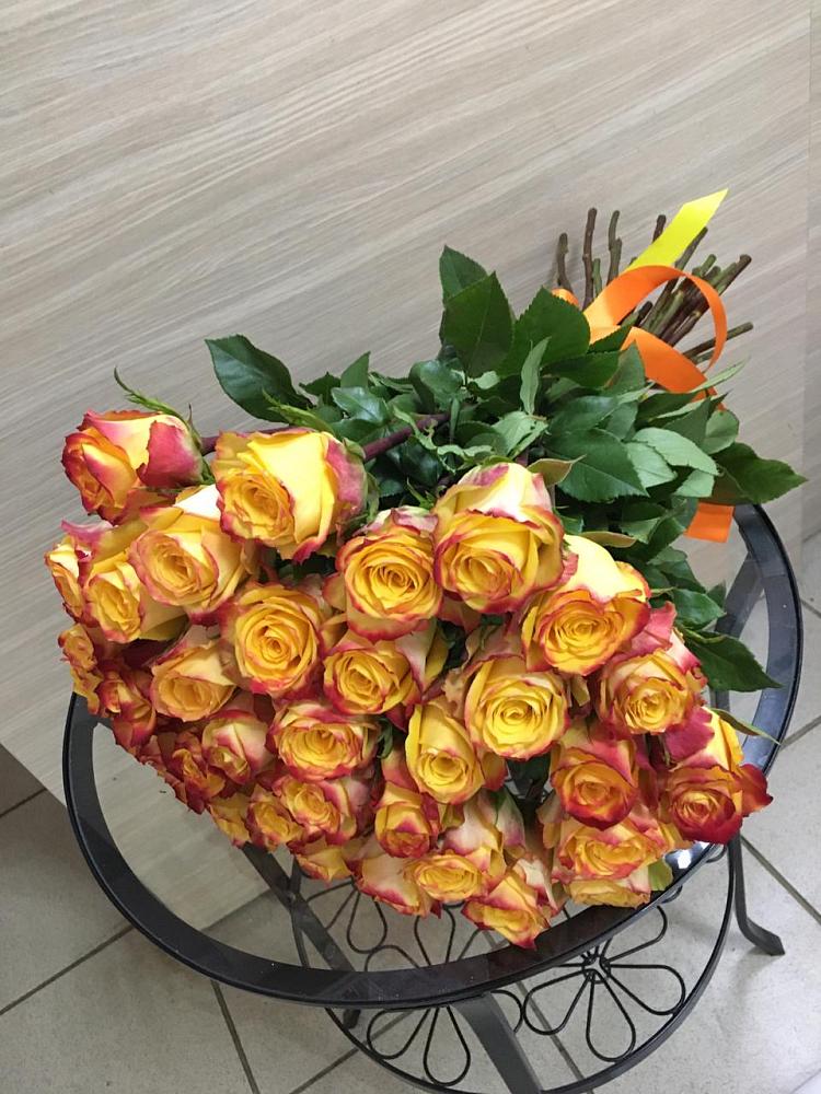 Букет Желтые розы в Вешкайме