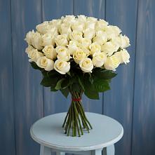 Букет 51 Белая роза Эдлесс Лав #REPLACE_PRED# Вешкайме