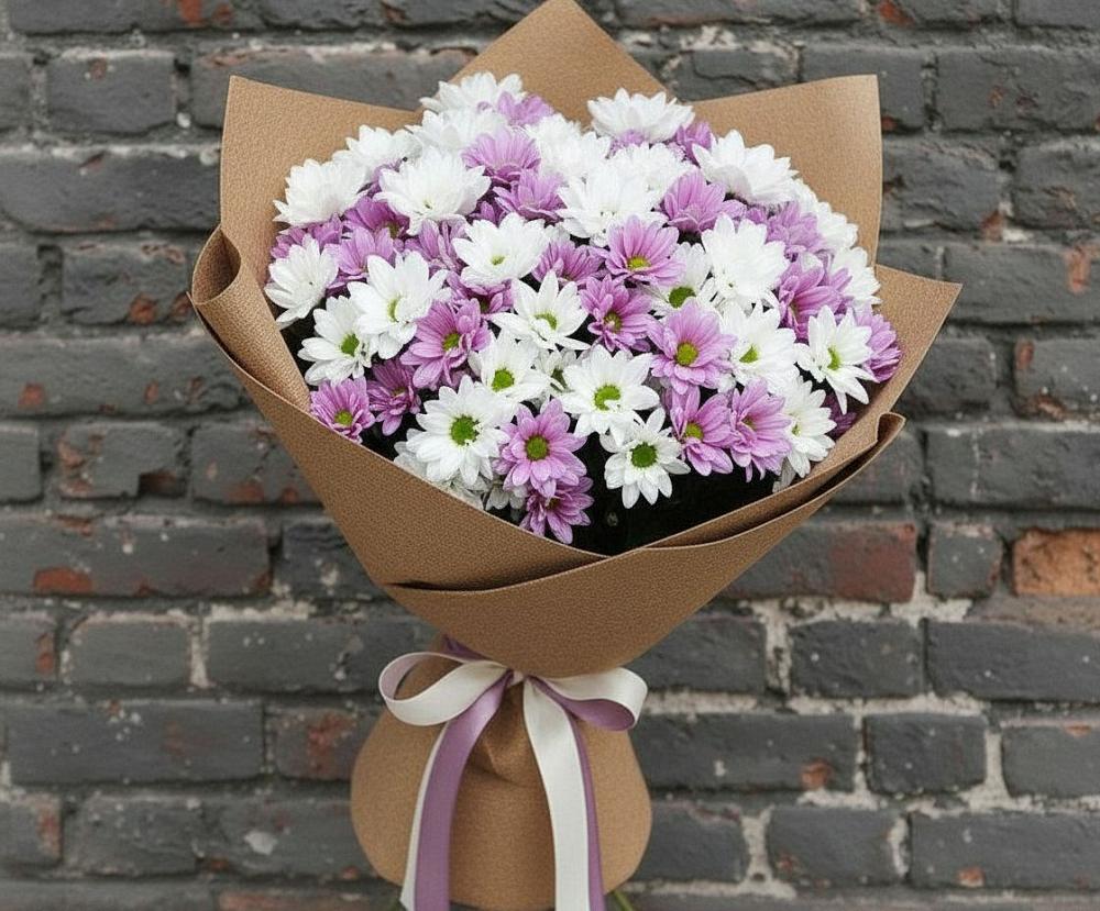 Букет цветов из: Хризантемы в Вешкайме