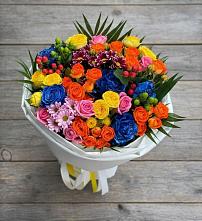 Букет цветов из:  Розы и Хризантемы #REPLACE_PRED# Вешкайме