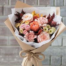 Букет цветов из:  Гвоздики, Хризантемы и Розы #REPLACE_PRED# Вешкайме