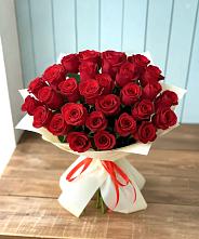 Букет 29 Красных роз в Вешкайме