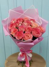 Букет 15 Розовых роз Равель #REPLACE_PRED# Вешкайме