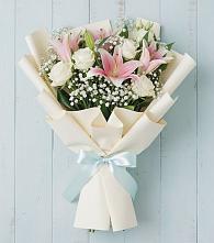 Букет цветов из:  Лилии в Вешкайме